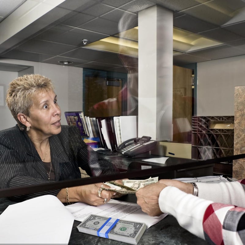 Essential 100Pcs Currency Straps - Bill Wrappers, Money Bands to Organize Bills, ABA Standard Colors, Self-Adhesive, 7.5 x 1.15 Inches ($100 / Blue) - Image 4